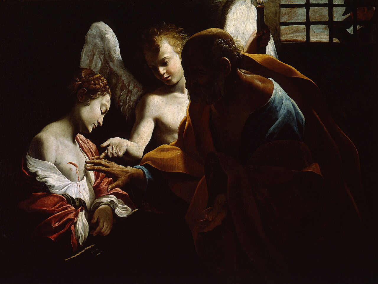 Sant'Agata in carcere by Giovanni Lanfranco by Giovanni Lanfranco