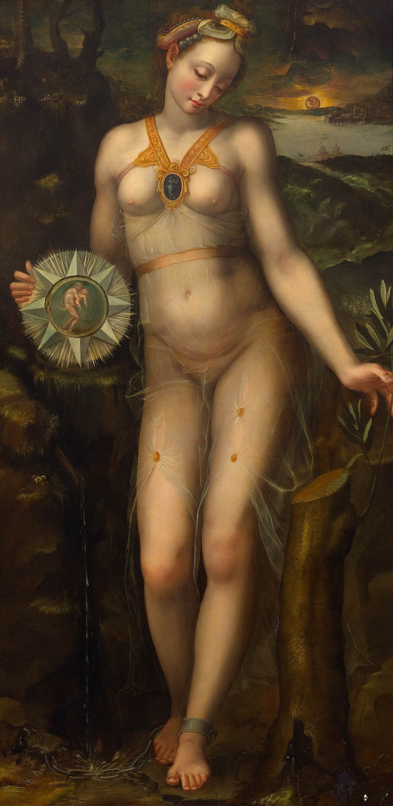 Allegory of patience by Giovanni Maria Butteri