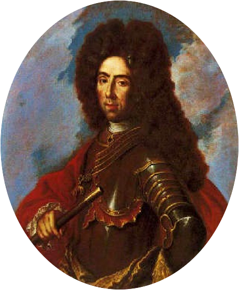 Portrait of a man in armour by Giovanni Maria delle Piane