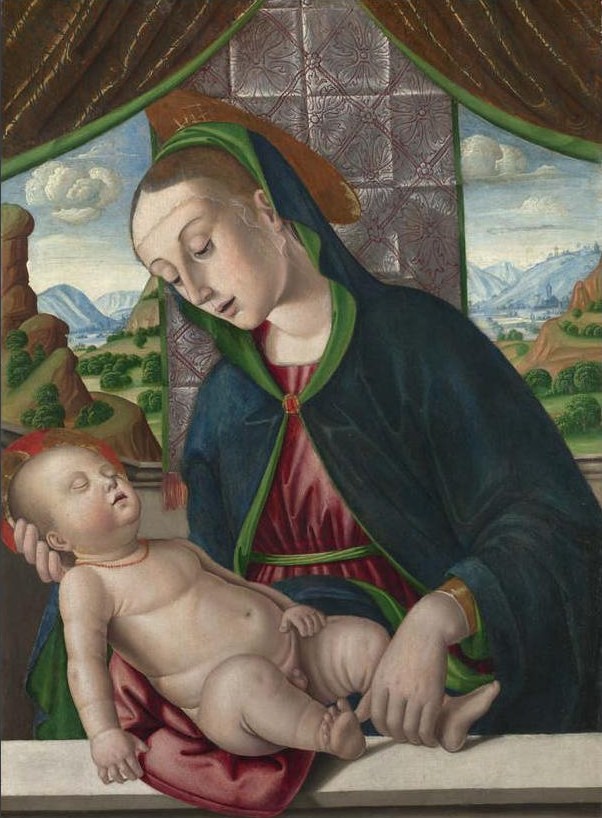 The Virgin and Child by Giovanni Santi