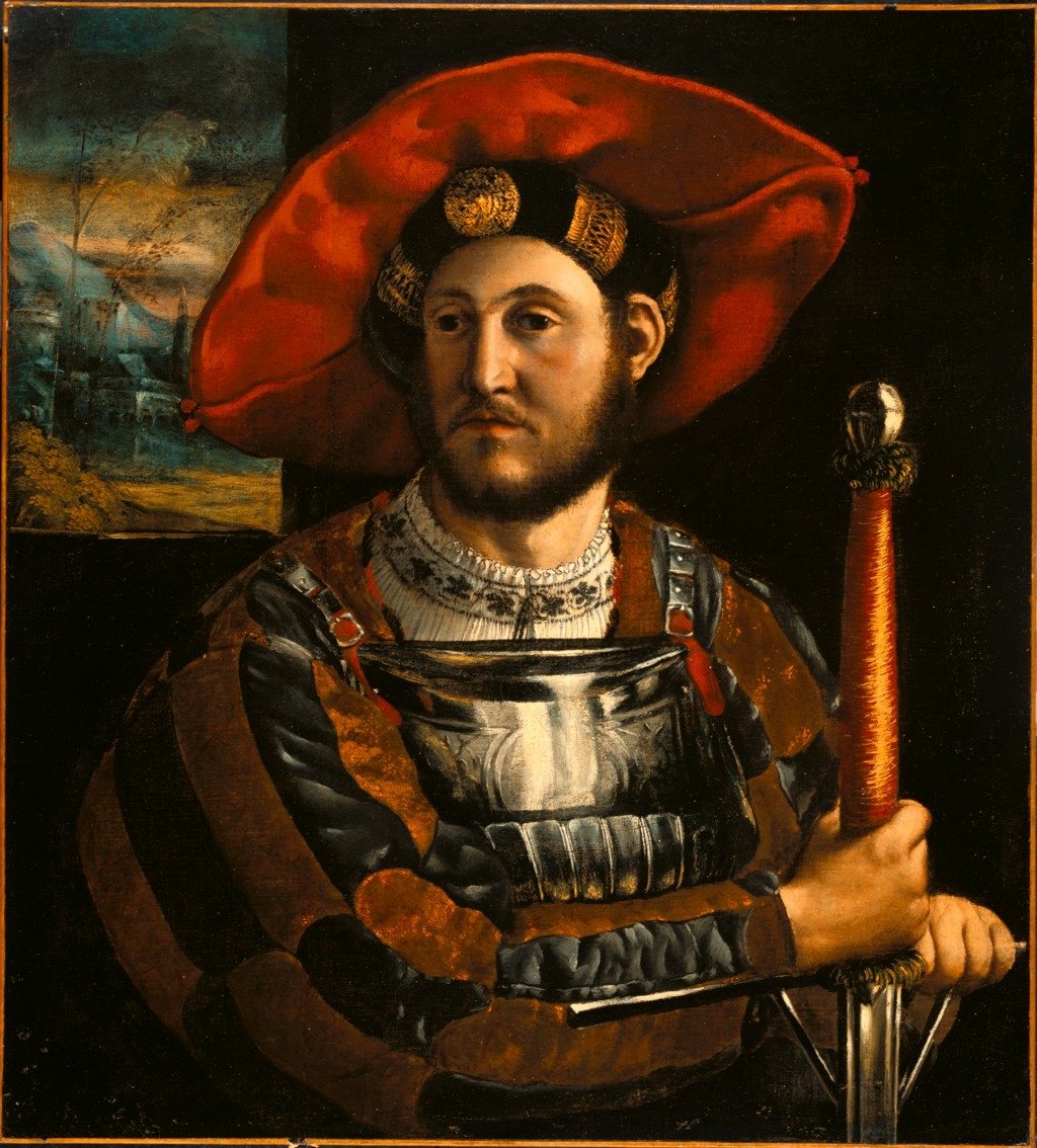 A Condottiere by Girolamo da Carpi