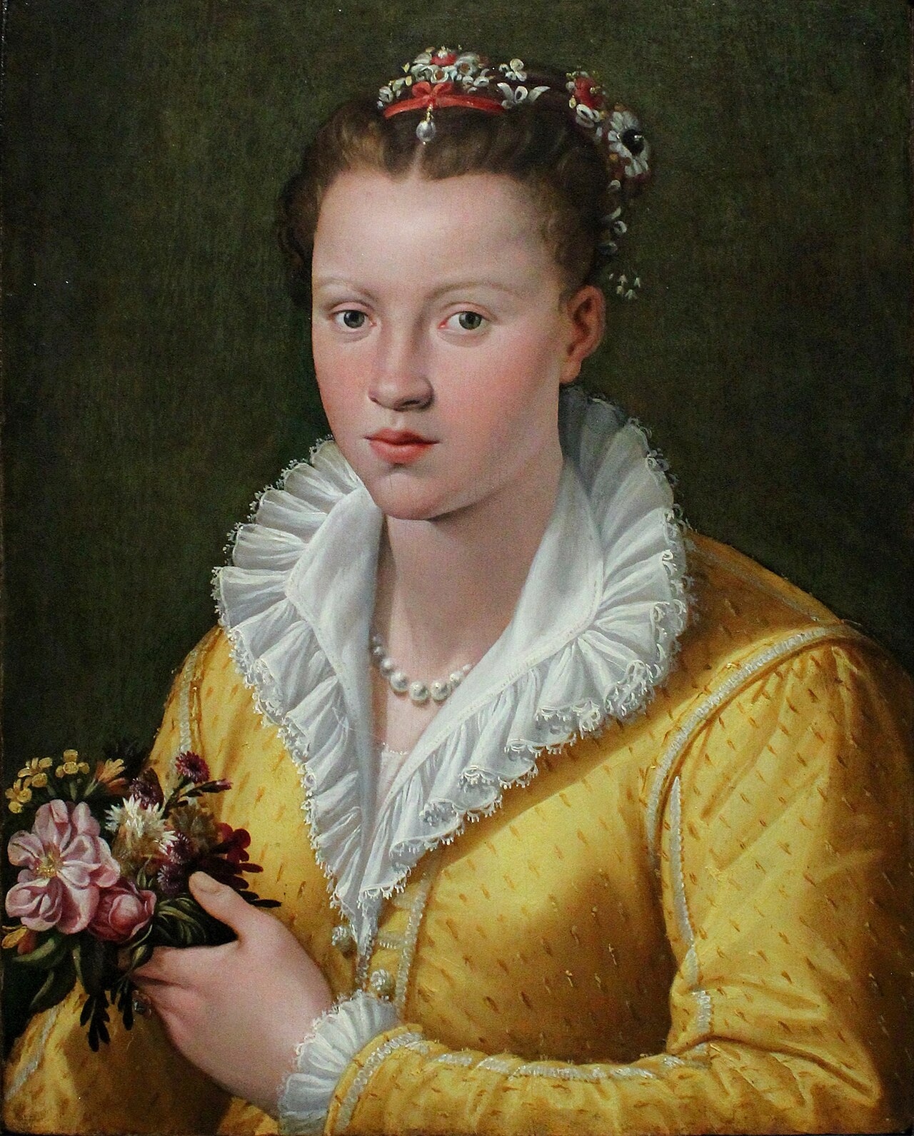Portrait of a Lady by Girolamo Macchietti
