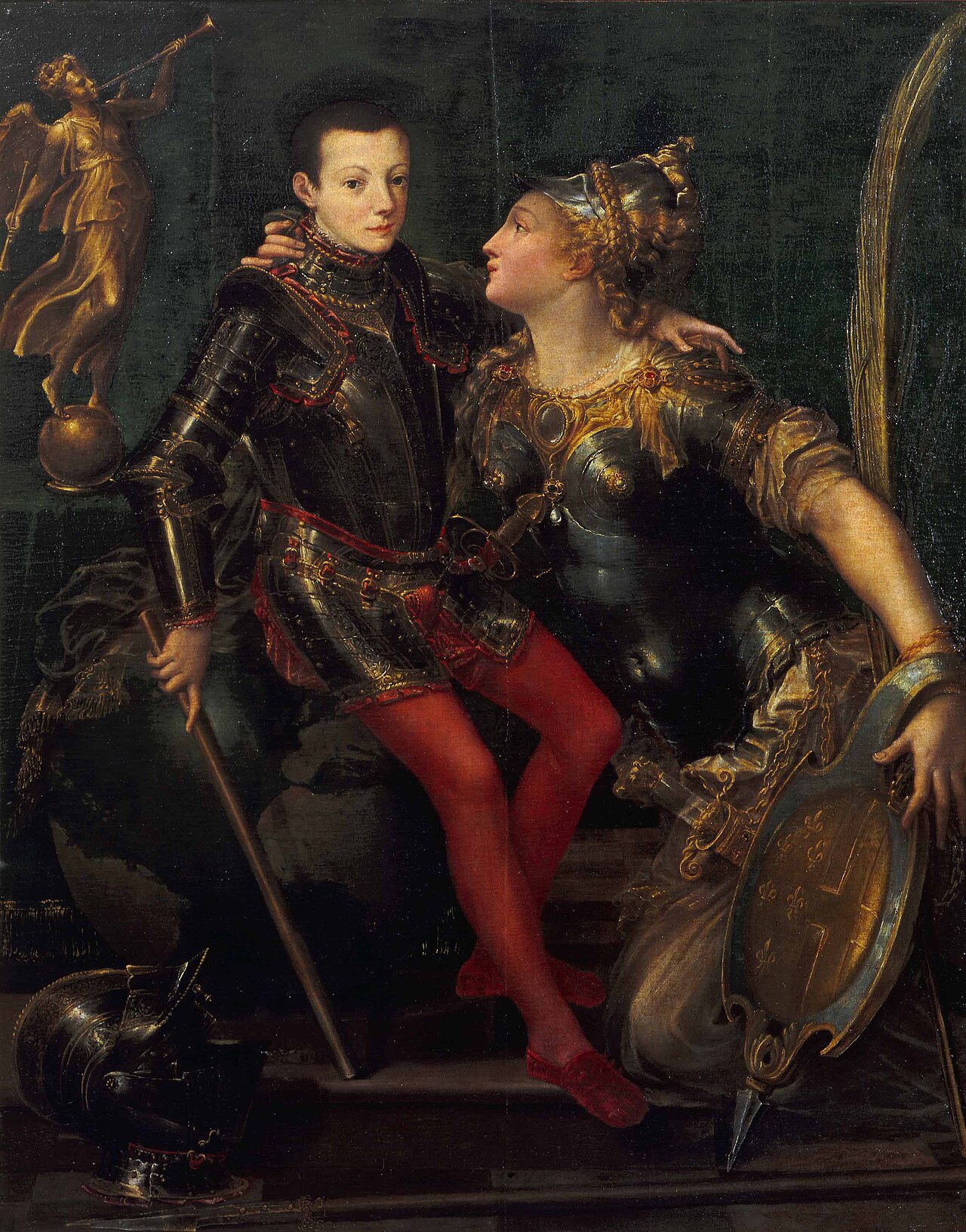 Parma embraces Alessandro Farnese by Girolamo Mazzola Bedoli