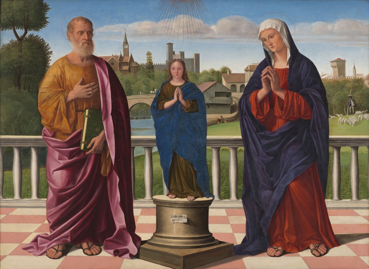 Allegory of the Immaculate Conception by Girolamo Mocetto