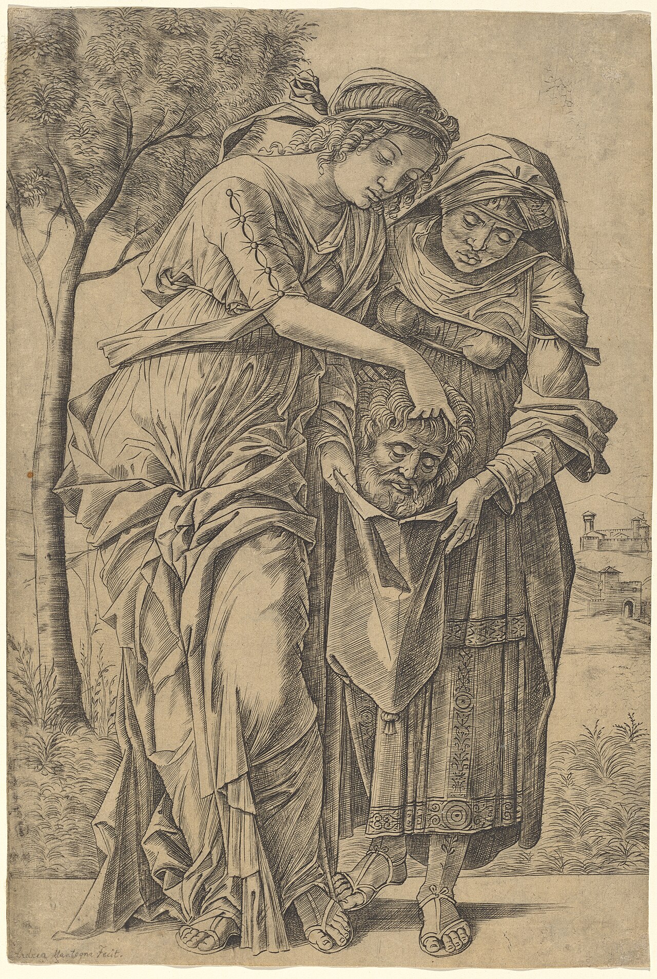 Judith with the Head of Holofernes by Girolamo Mocetto