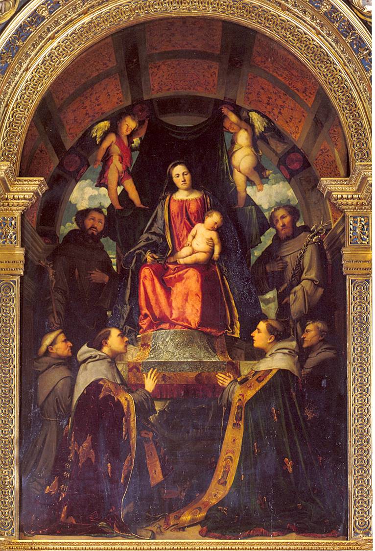 Madonna and Saints by Girolamo Romanino