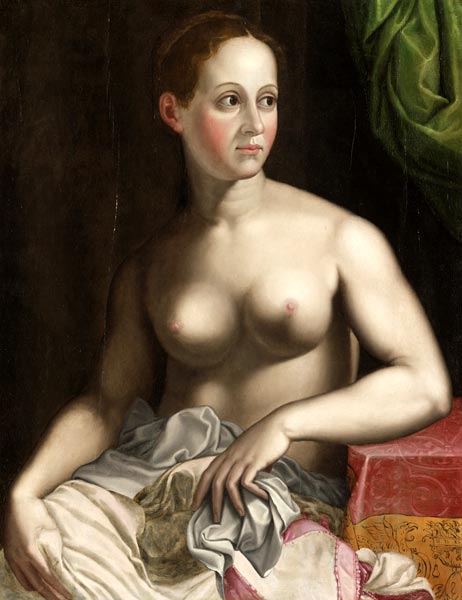 Female Nude by Girolamo Siciolante da Sermoneta