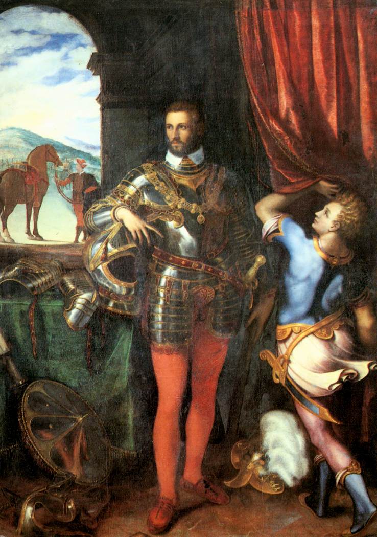 Portrait of Ottavio Farnese by Giulio Campi