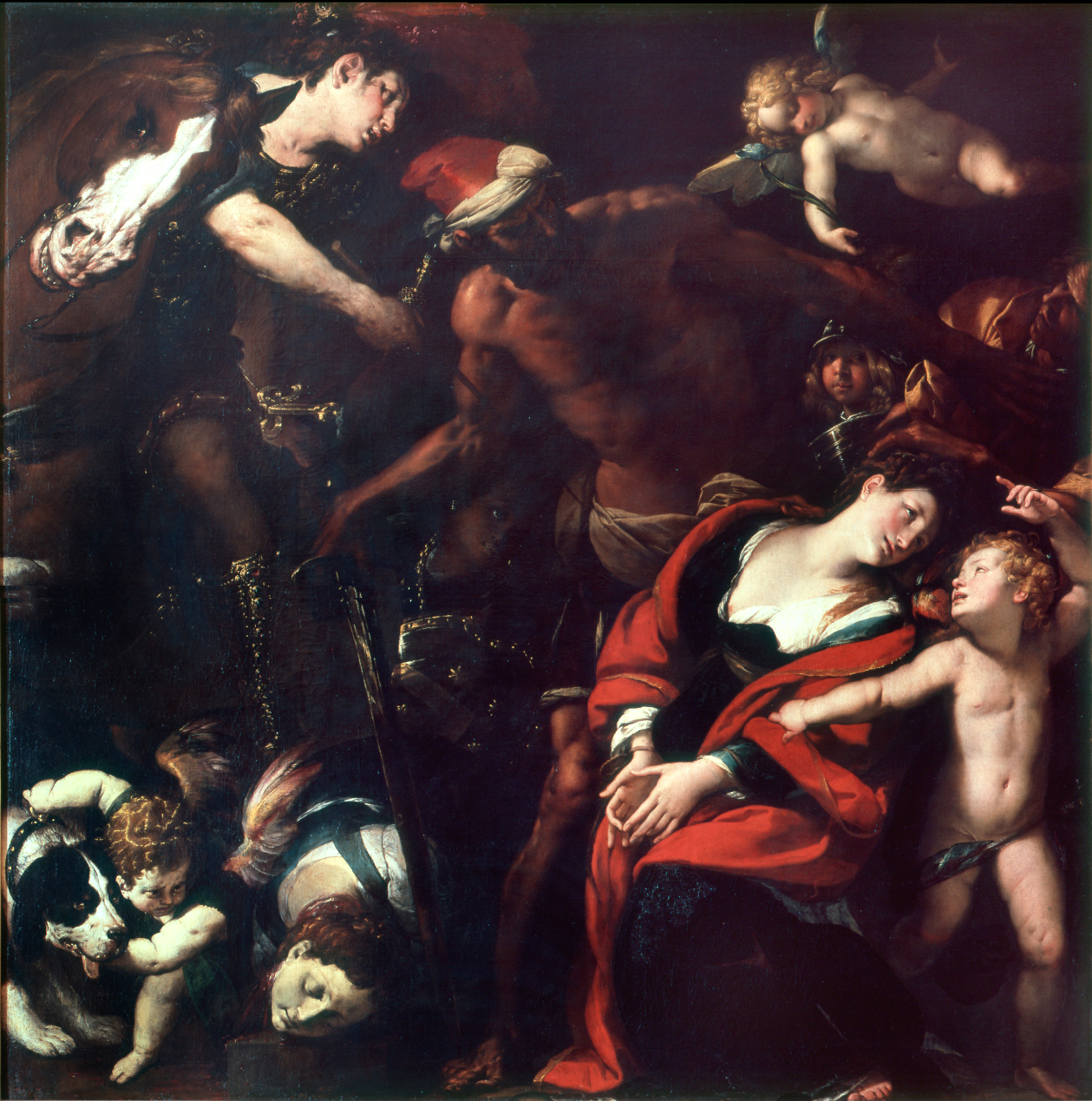 Martyrdom of St Rufina and St Seconda by Giulio Cesare Procaccini