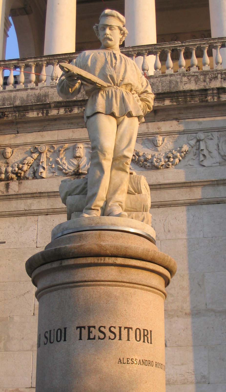 Monument to the Weaver by Giulio Monteverde