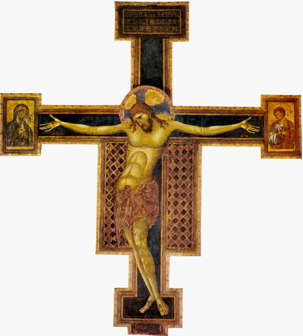 Crucifix San Domenico Bologna by Giunta Pisano