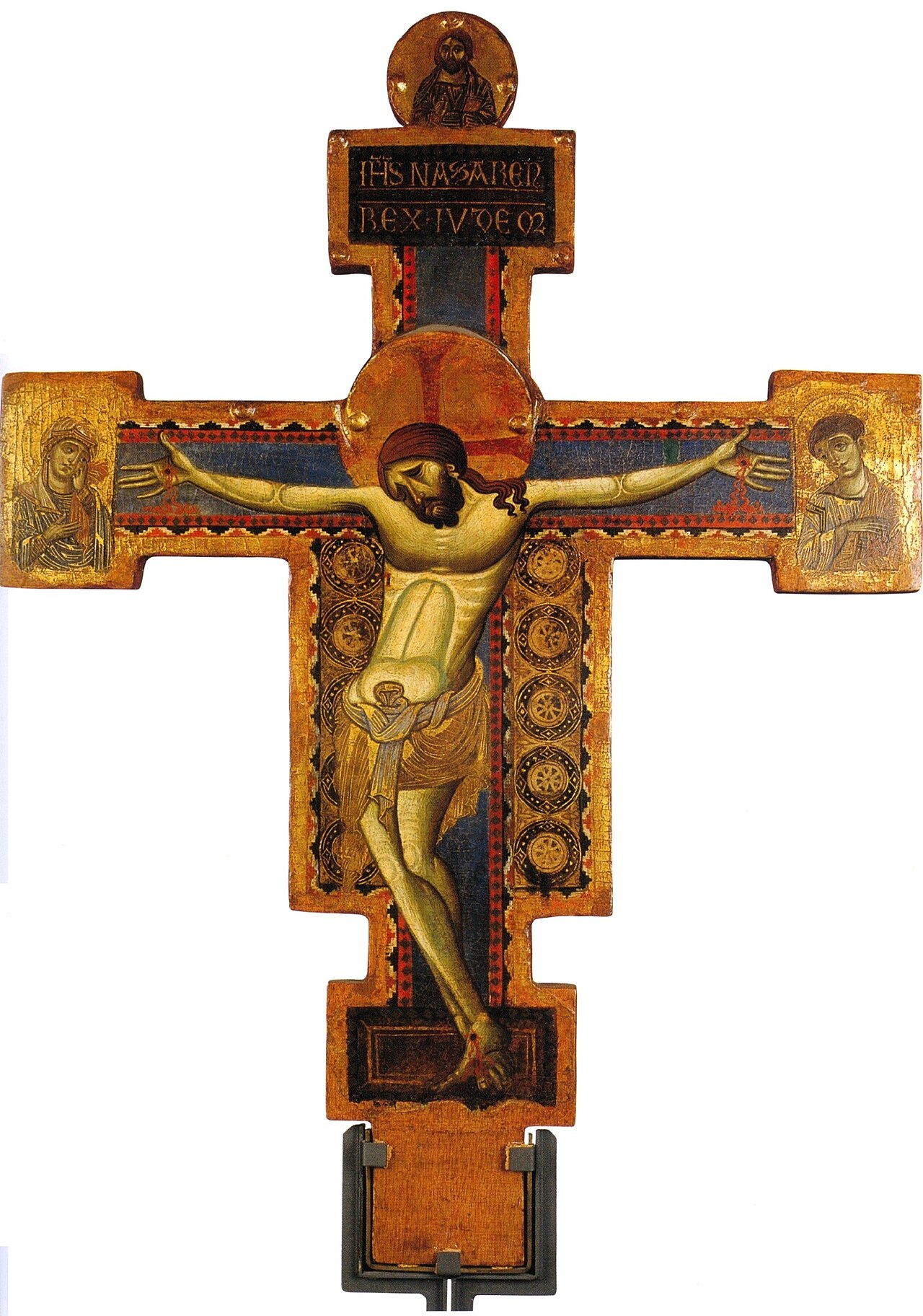 Painted Crucifix of San Benedetto by Giunta Pisano