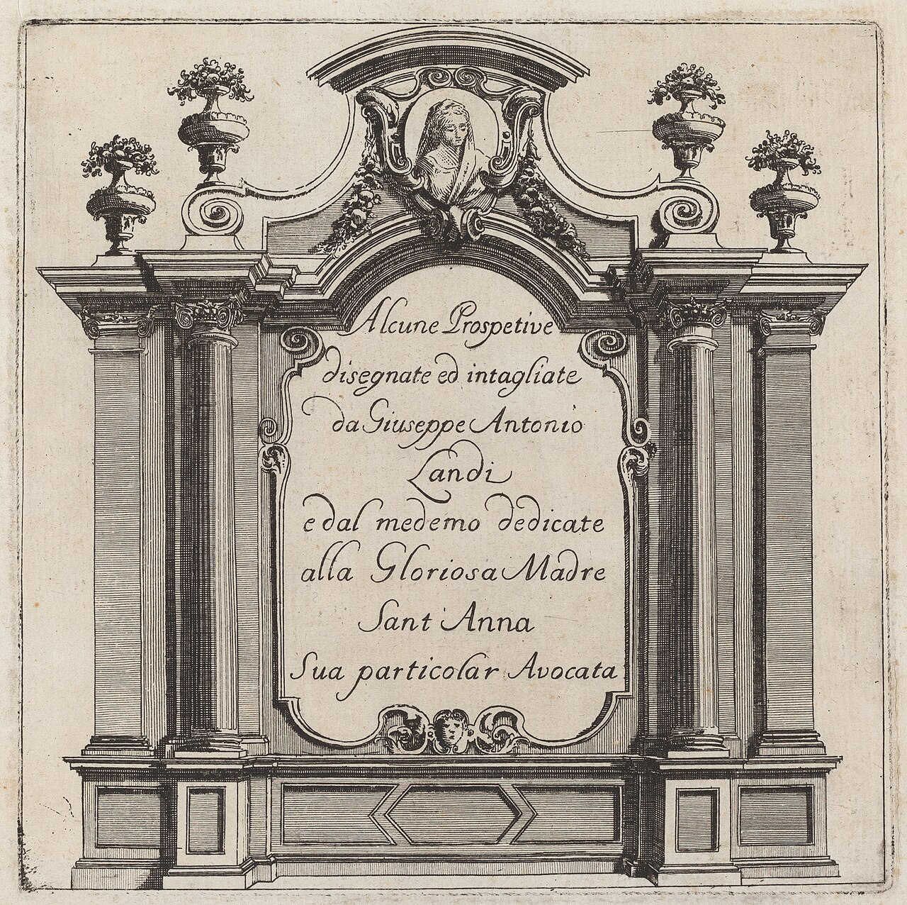Alcune Prospettive by Giuseppe Antonio Landi