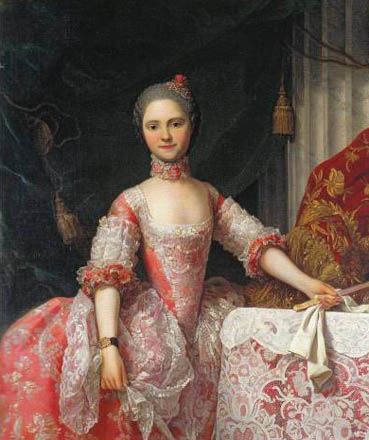 Portrait of Maria Luisa de Parma (1751-1819) by Giuseppe Baldrighi
