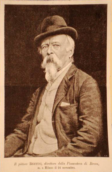 Portrait of Giuseppe Bertini