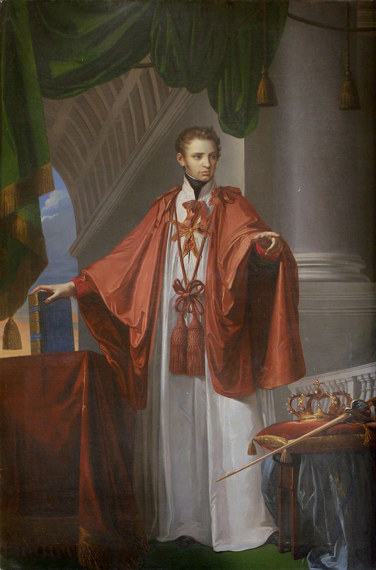 Portrait of Leopold II of Tuscany by Giuseppe Bezzuoli