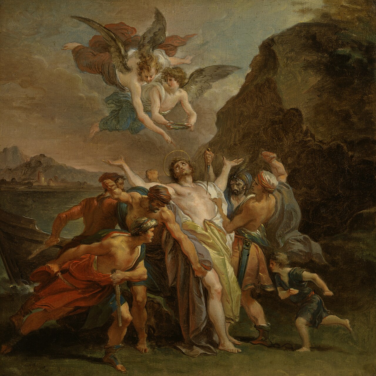 The Martyrdom of the Blessed Signoretto Alliata by Giuseppe Cades