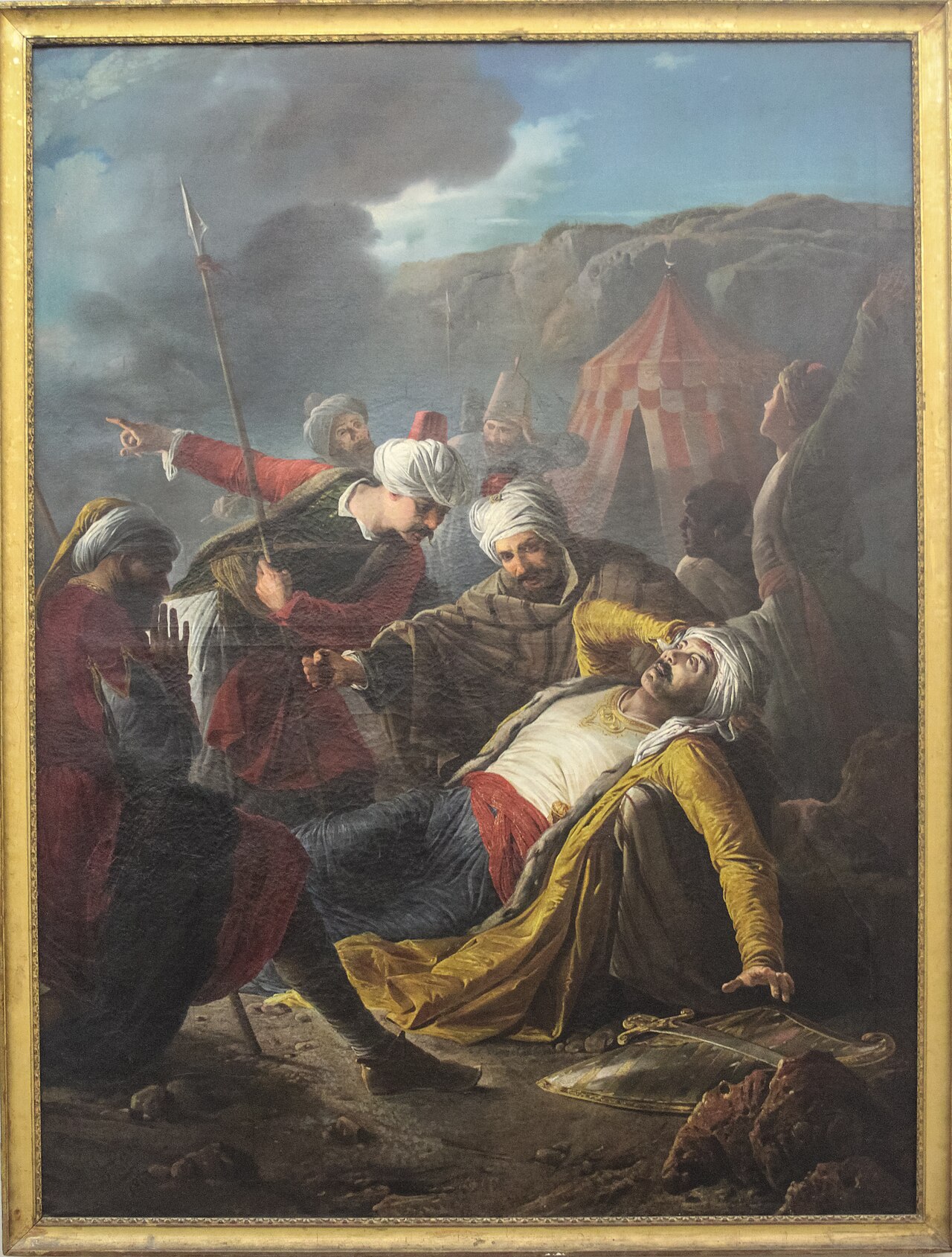 Death of Dragut by Giuseppe Calì