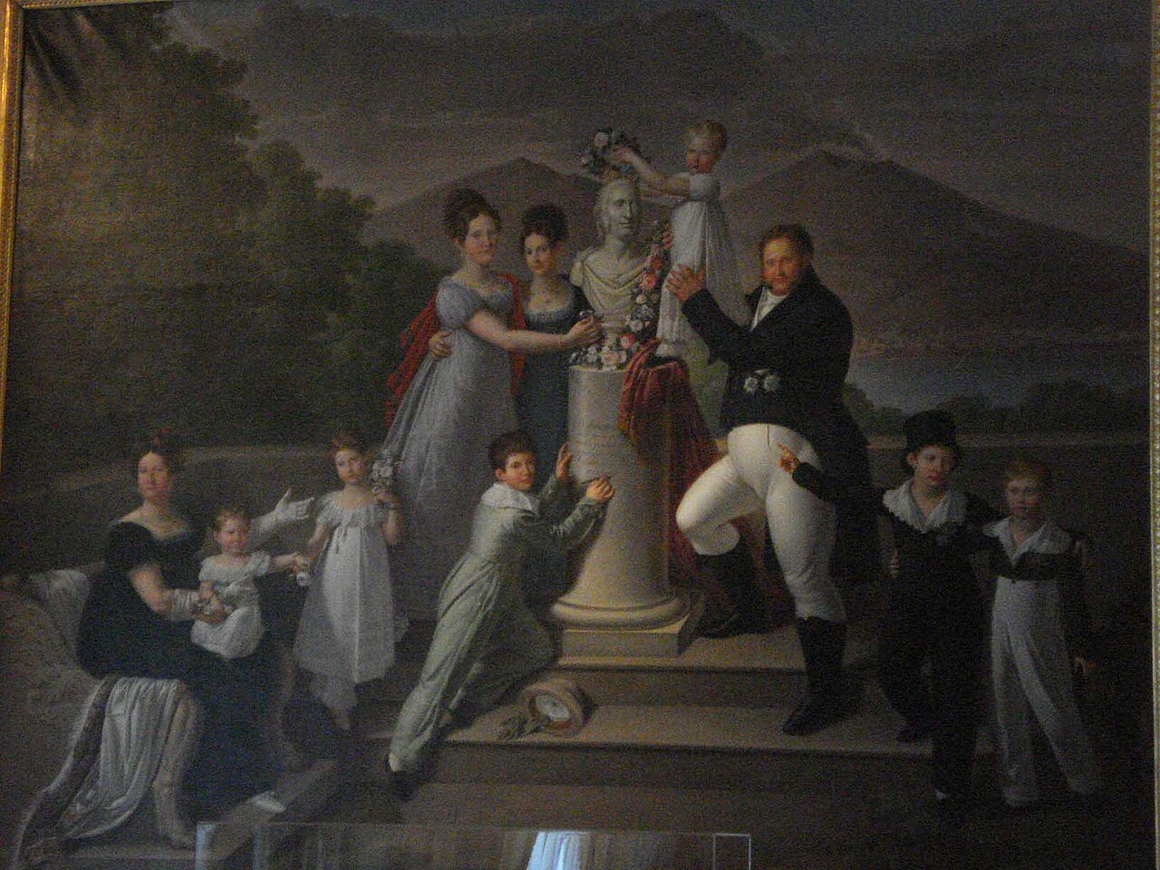 Francis I and His Family by Giuseppe Cammarano