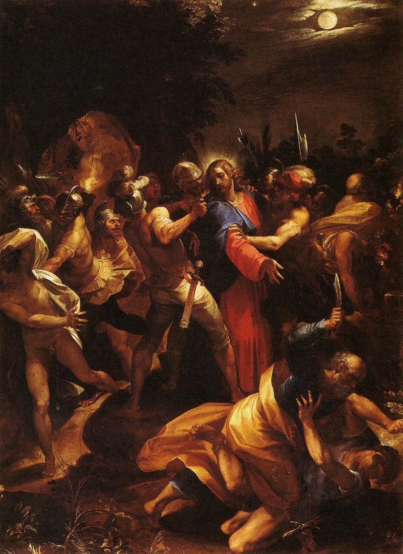 Taking of Christ by Giuseppe Cesari