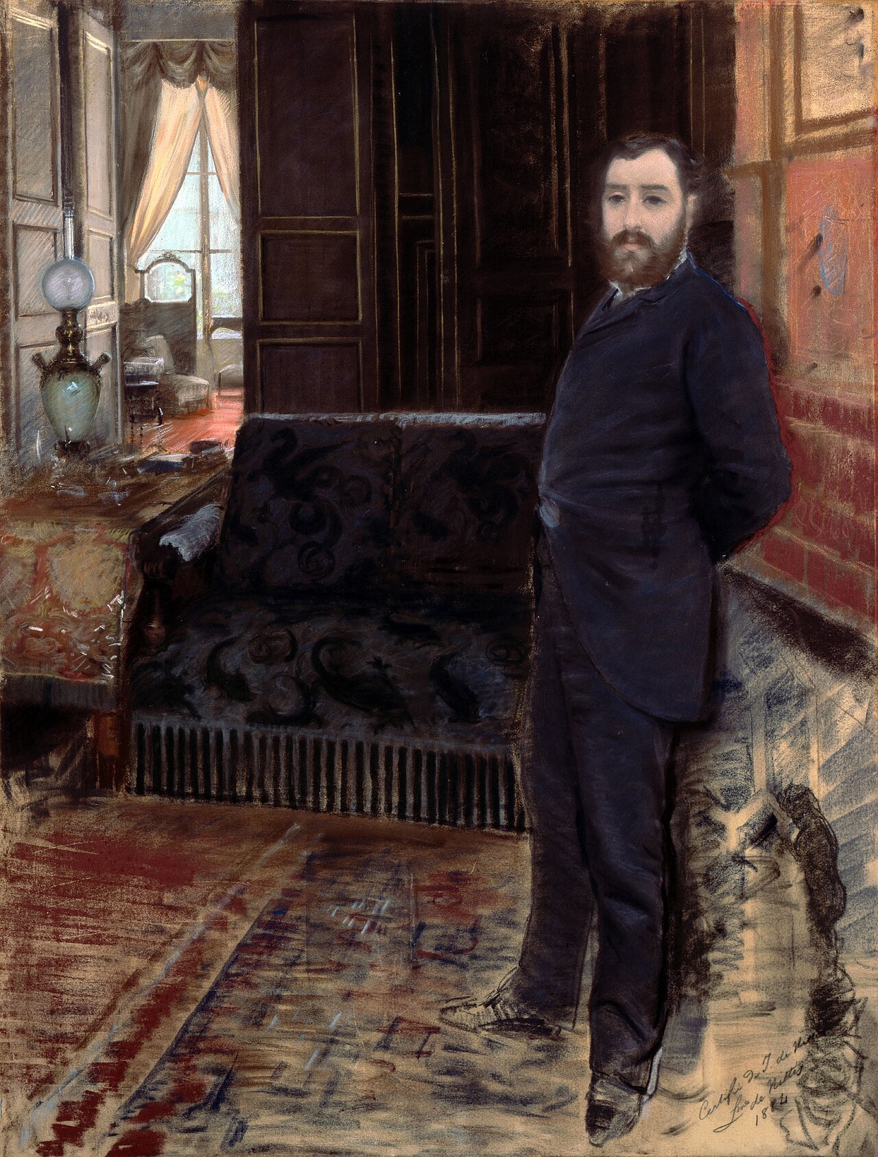 Portrait of Giuseppe De Nittis