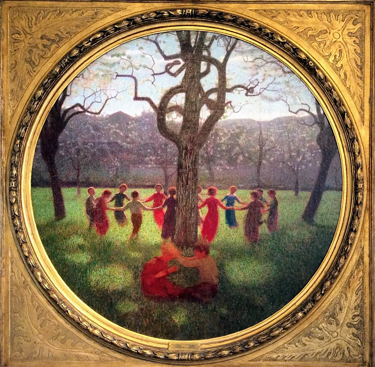 Spring Idyll by Giuseppe Pellizza da Volpedo
