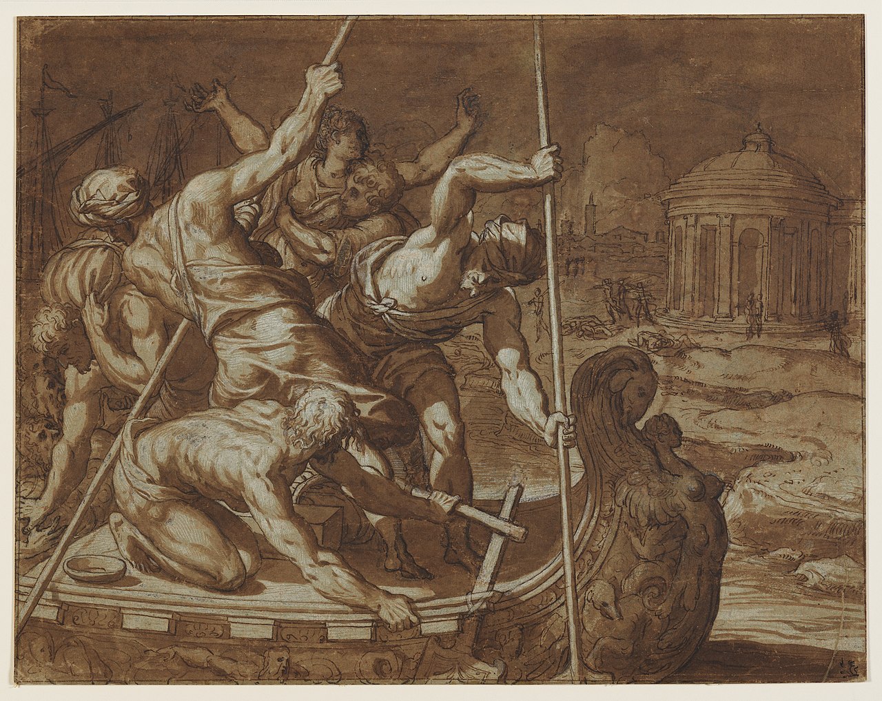 The Abduction of Helen by Giuseppe Porta