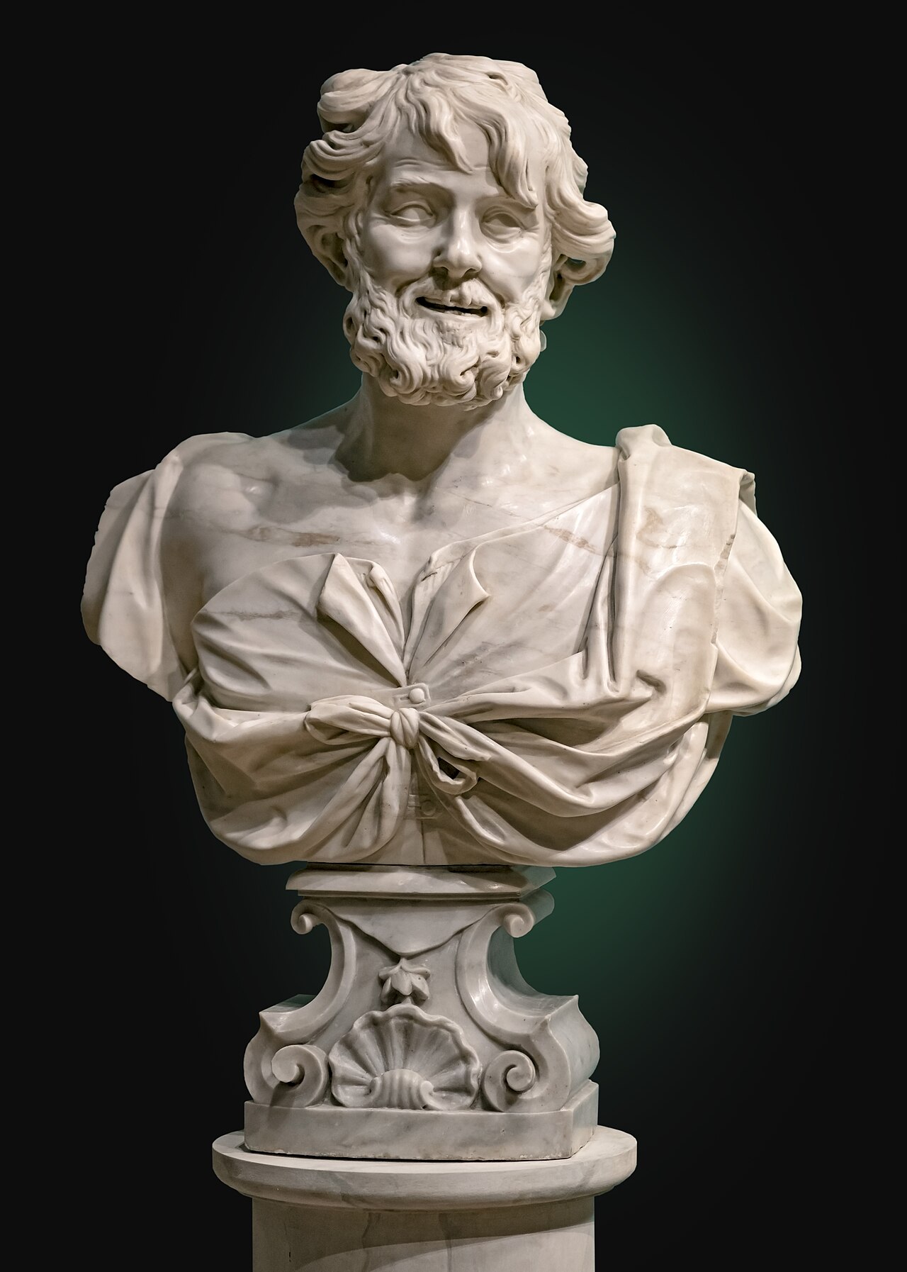 Bust of Democrite by Giuseppe Torretto