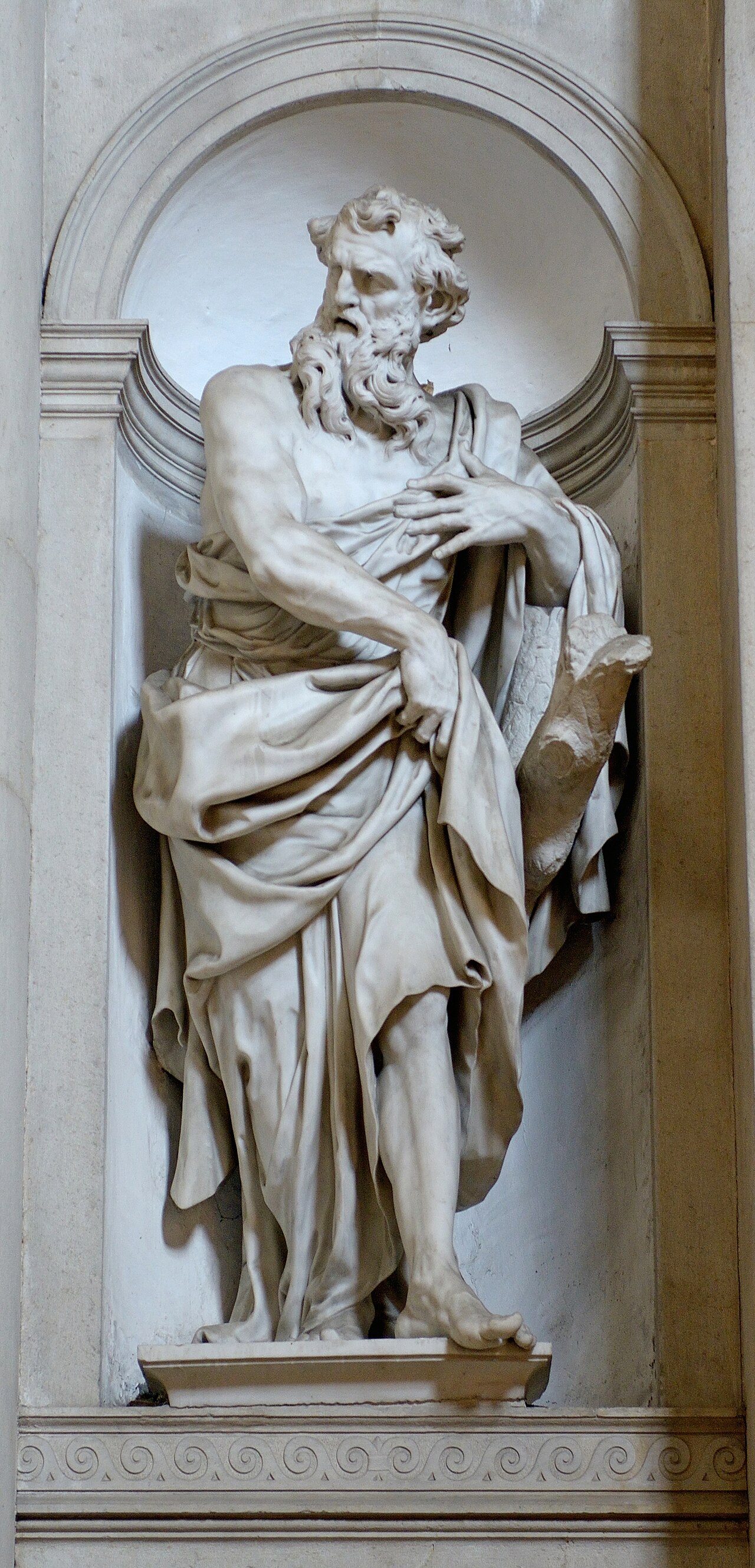Saint Andrew by Giuseppe Torretto