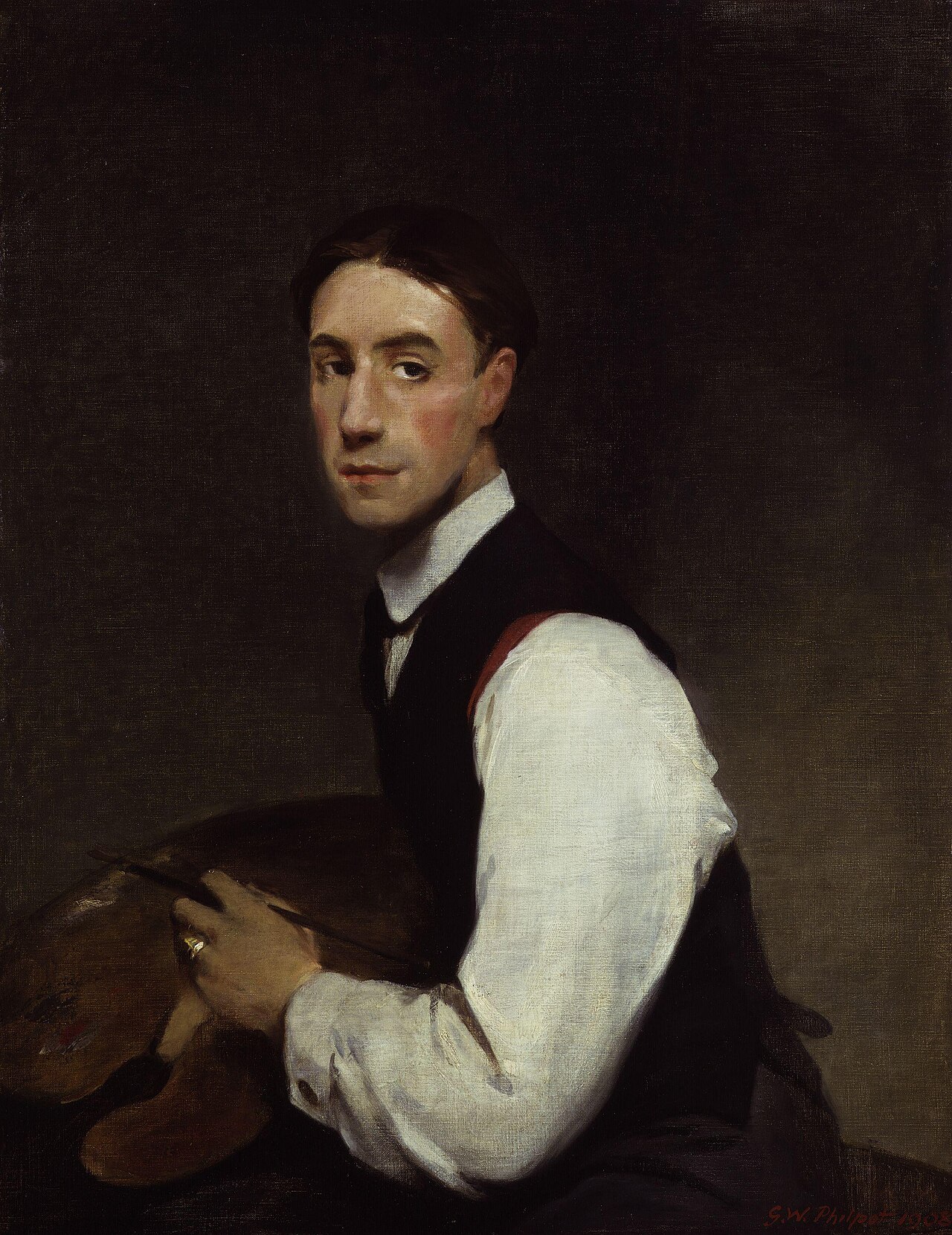 Portrait of Glyn Warren Philpot