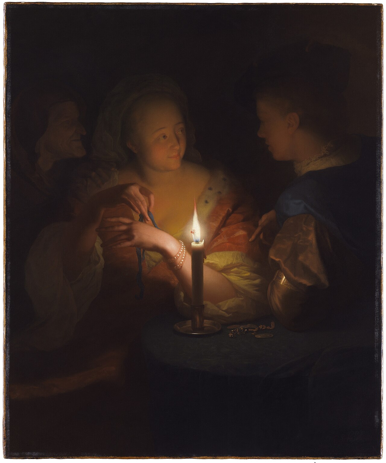 Lovers Prodigal Son by Godfried Schalcken
