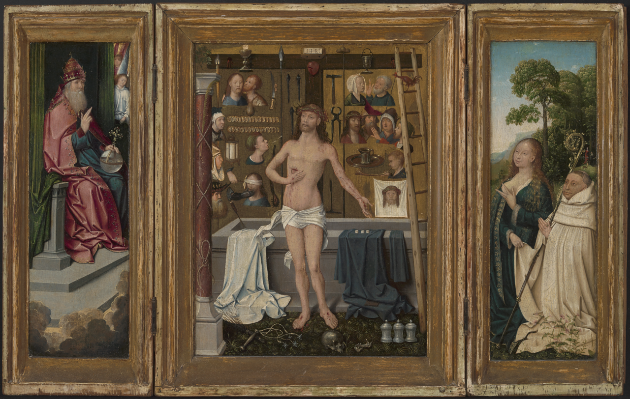 Triptych of Antonius Tsgrooten by Goswin van der Weyden