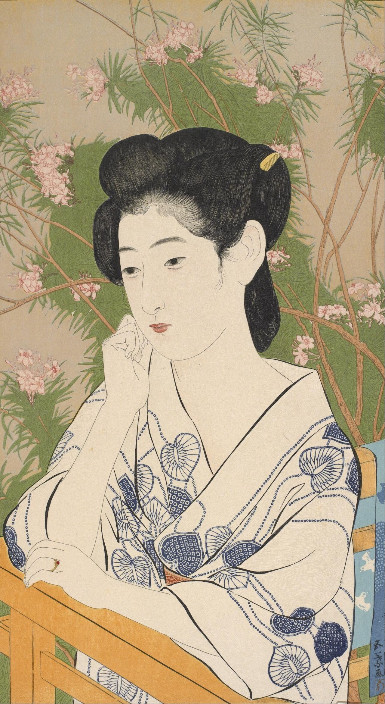 Onsen yado by Goyō Hashiguchi