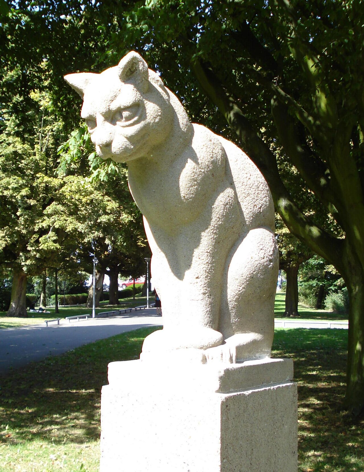 Cat by Gra Rueb