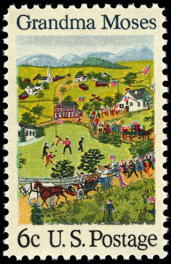 July Fourth by Grandma Moses