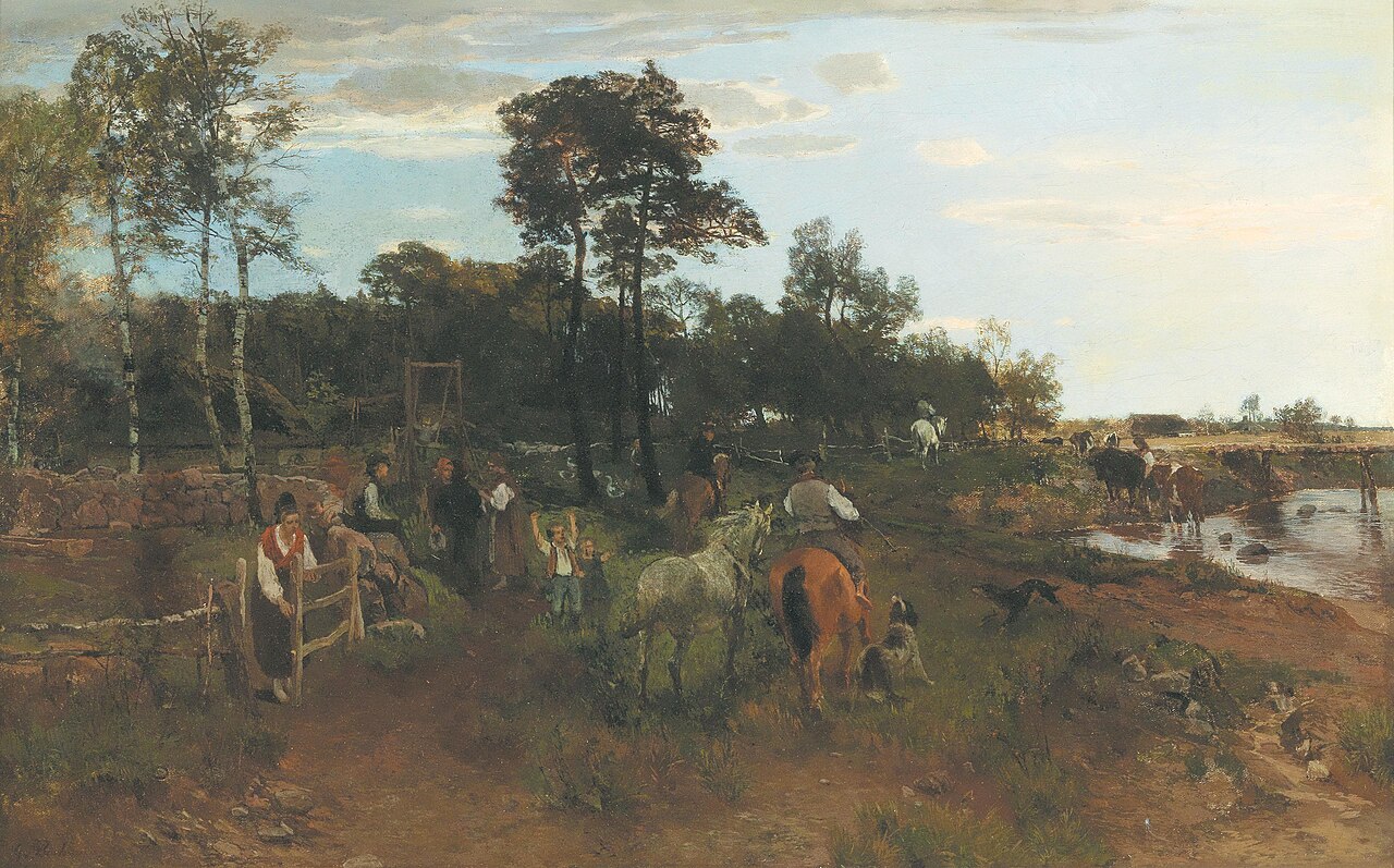 Scene from Estonia by Gregor von Bochmann