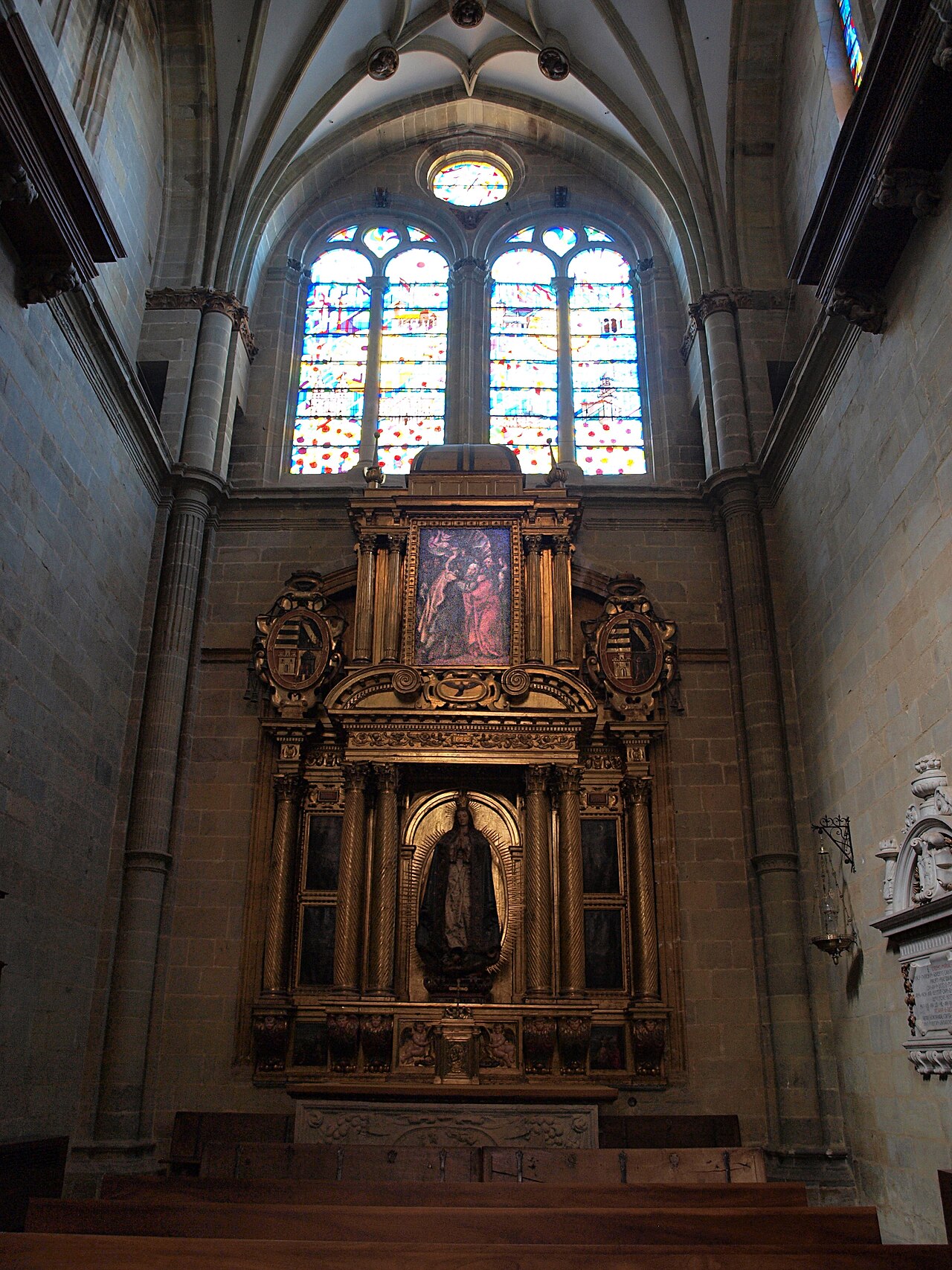 Altarpiece of the purist by Gregorio Fernández
