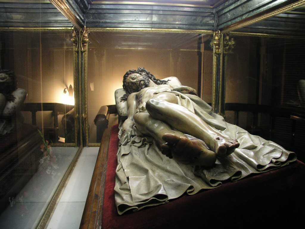 Cristo Yacente of El Pardo by Gregorio Fernández