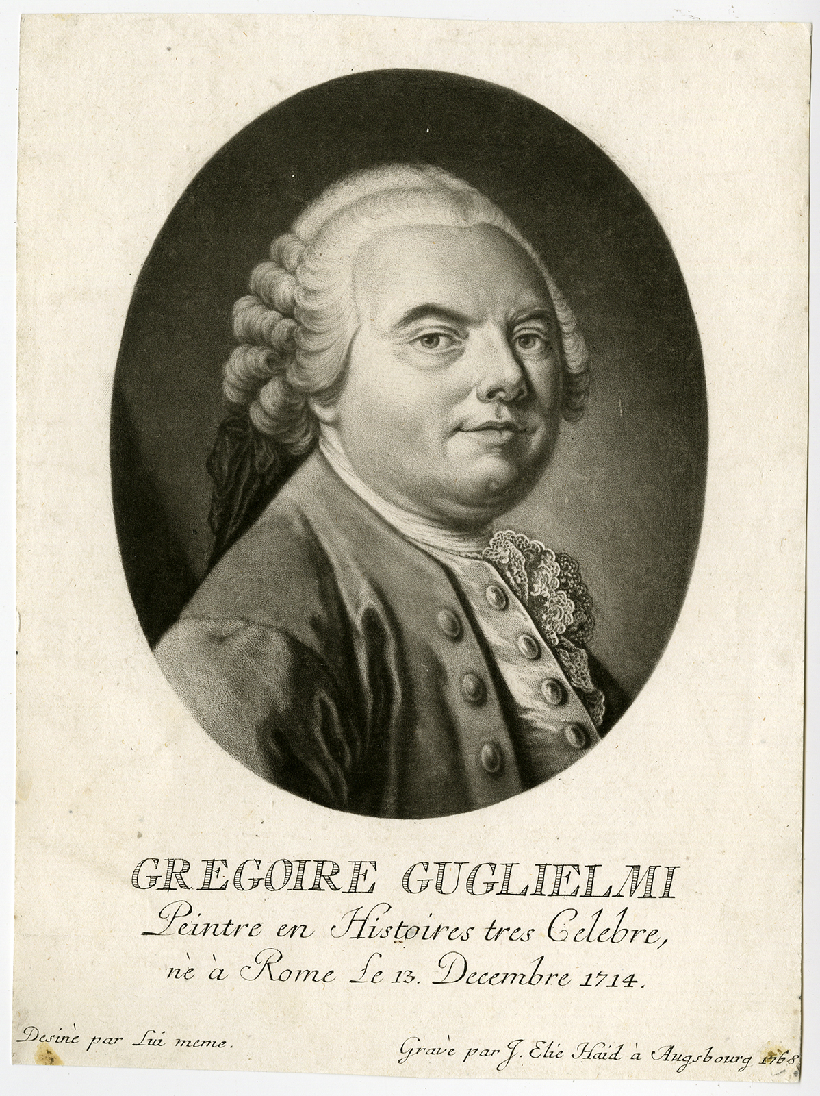 Portrait of Gregorio Guglielmi