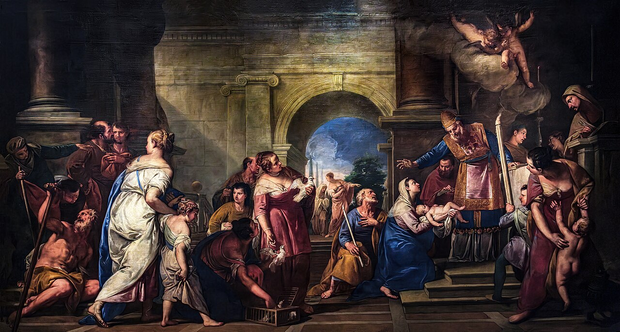 Presentation of Jesus in the Temple by Gregorio Lazzarini