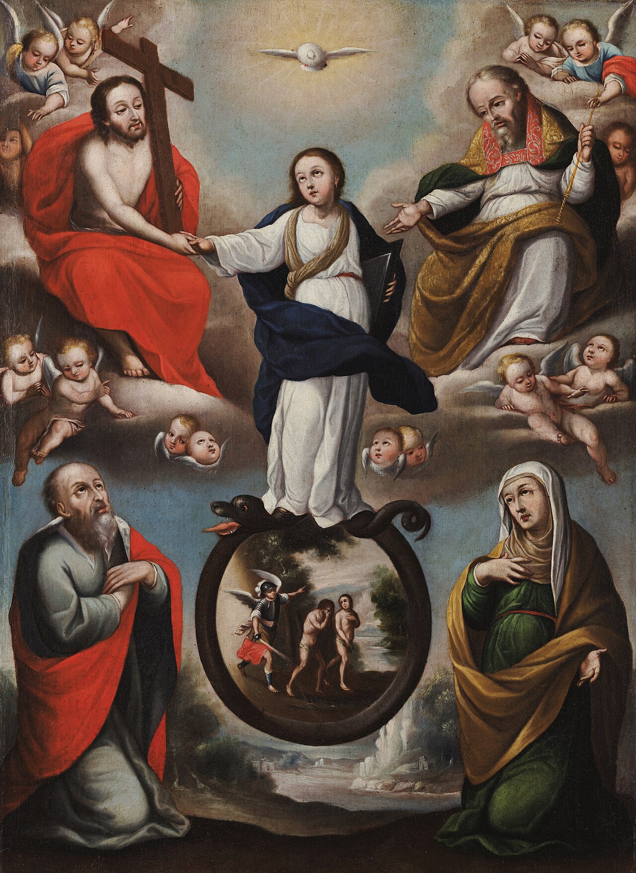 Allegory of the Immaculate Conception by Gregorio Vasquez de Arce y Ceballos