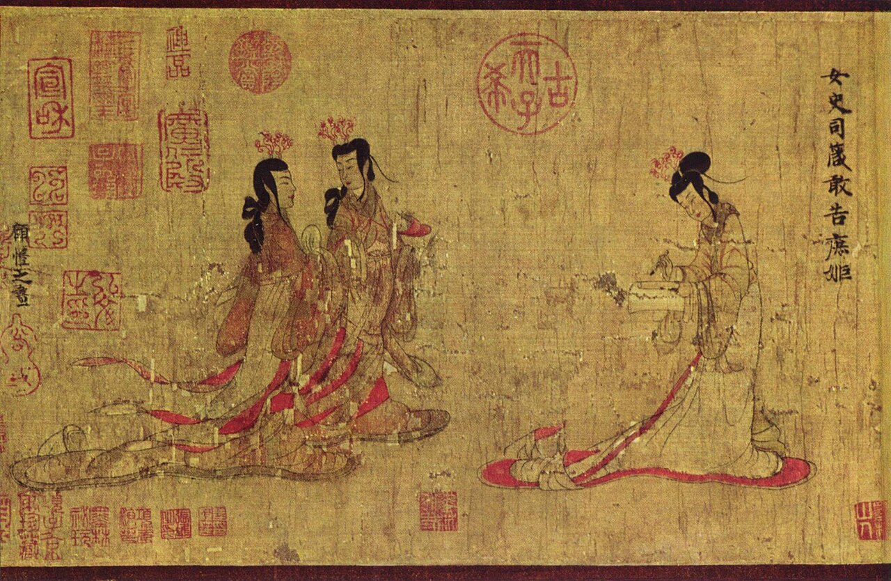 Admonitions Scroll by Gu Kaizhi