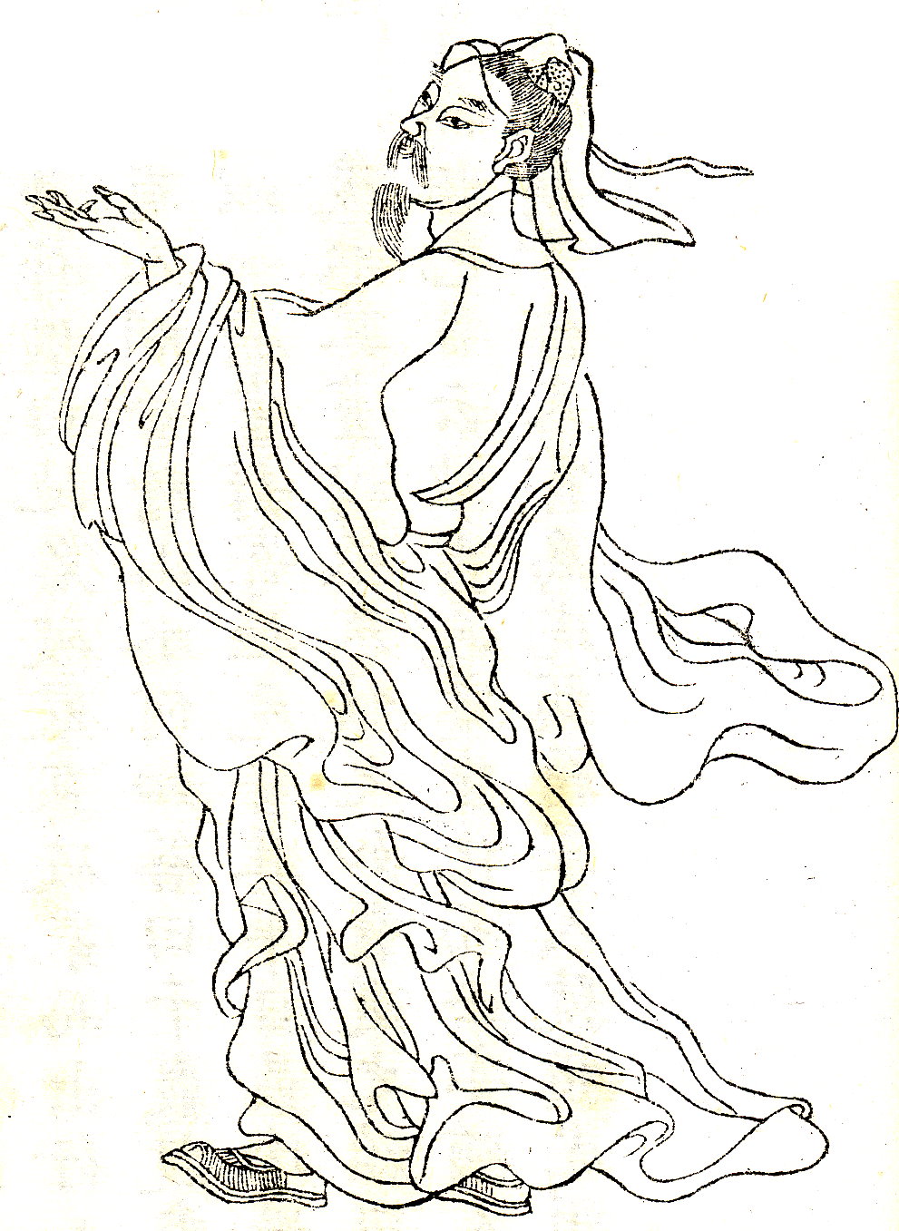 Portrait of Gu Kaizhi