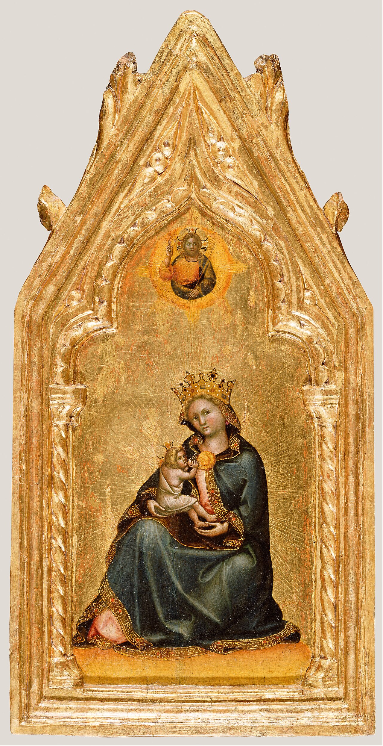 Madonna of Humility by Guariento di Arpo