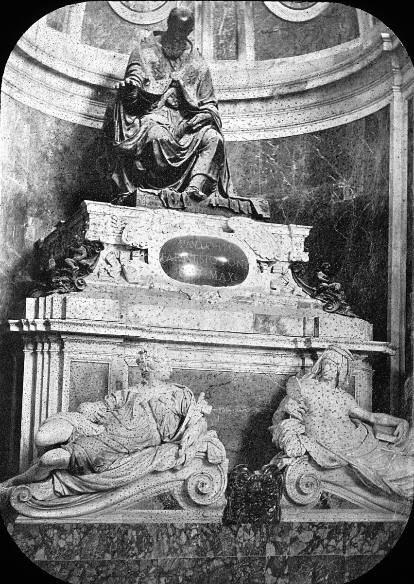 Tomb of Paul III by Guglielmo della Porta