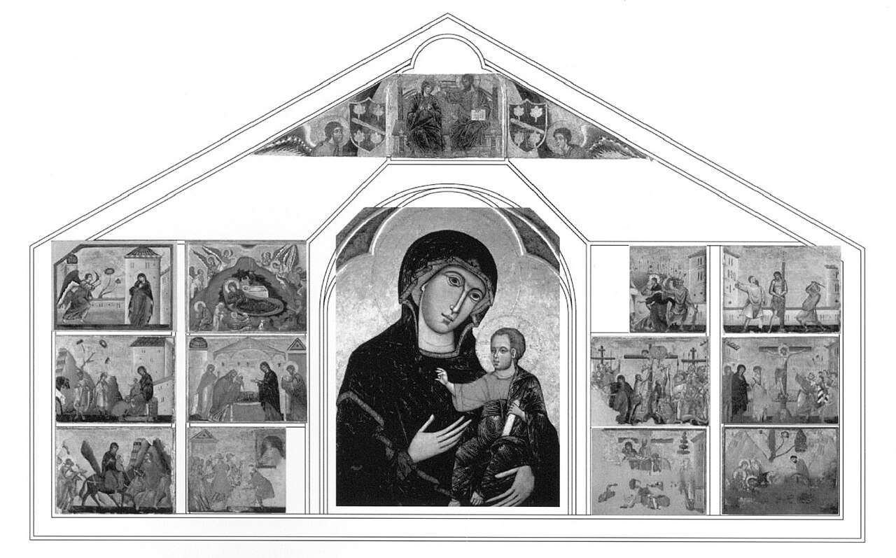 Dossale di Badia Ardenga by Guido of Siena