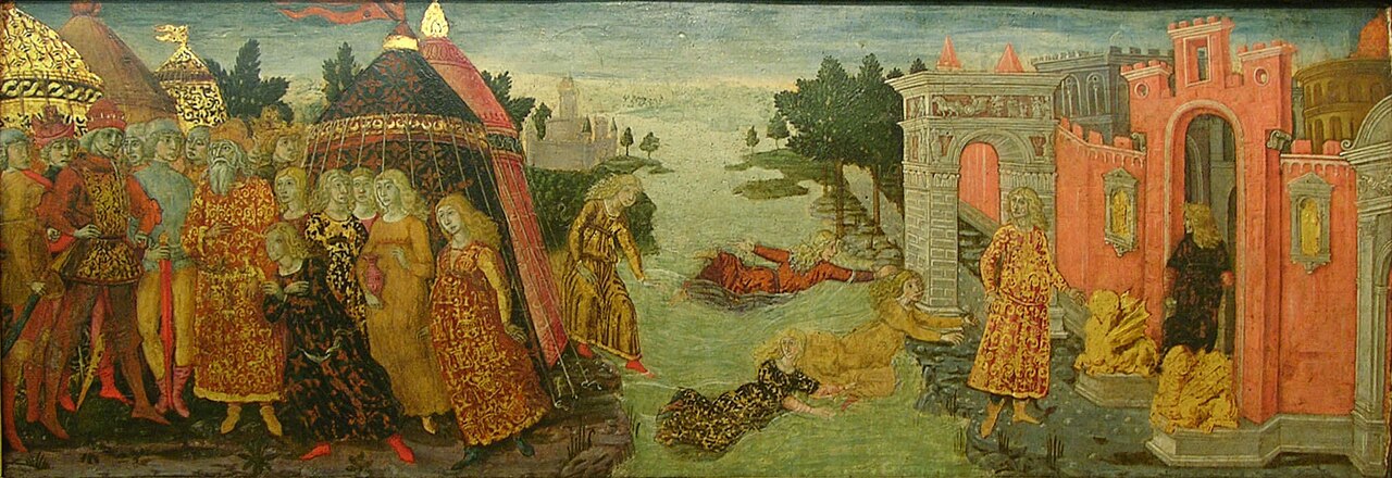 The Legend of Cloelia by Guidoccio Cozzarelli
