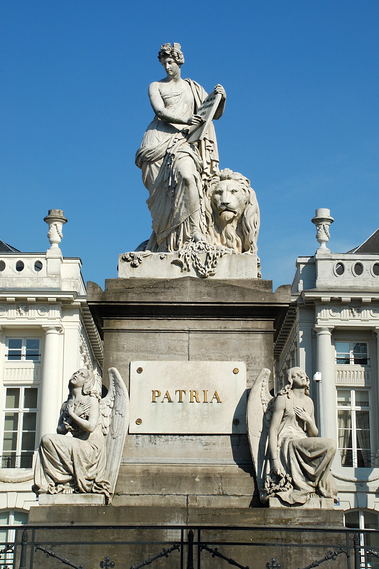 Monument to the Martyrs of the 1830 Revolution by Guillaume Geefs
