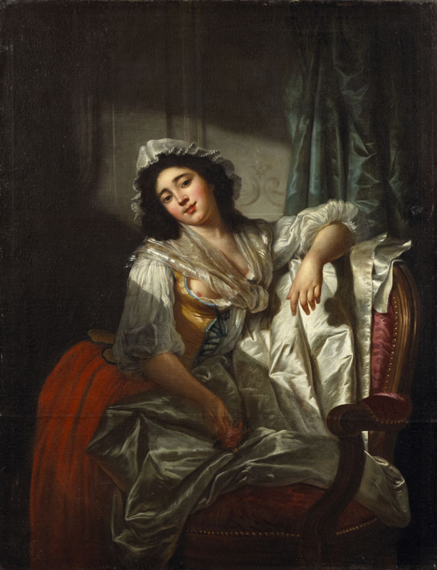Portrait of Madame Sermet by Guillaume-Joseph Roques