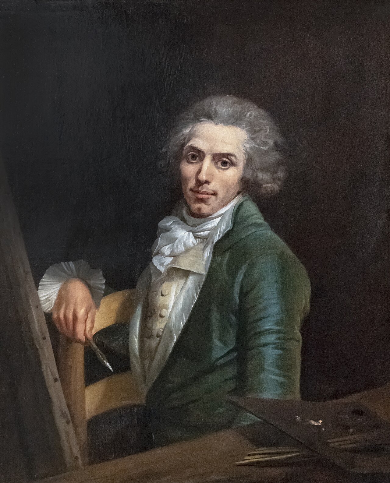 Young Self-portrait by Guillaume-Joseph Roques